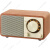 山进（SANGEAN）WR-7WL 实木柜式收音机 带蓝牙扬声器 FM调谐器 可充电锂离子电池 Dark Cherry