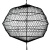 惠世达  船用白昼信号球锚球黑球体圆柱体菱形体单锥双锥标识网状黑信号球  备件 球型锚球 
