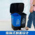 欧杜苏州分类垃圾桶干湿有害可回收其他垃圾分类垃圾桶20升