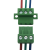 定式接线端子插拔式对接免焊接公母对插2EDGRKC5.08-2P3P-24P 2P 整套