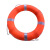 安达通 塑料救生圈 专业船用成人儿童游泳圈实心防汛救生泳池 牛津布泡沫救生圈