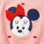迪士尼童装女童红色毛衣小米妮圆领套头毛衣纯棉 粉色 5岁/身高120cm