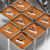 束语提拉米苏包装铁盒慕斯蛋糕盒子马口铁罐甜品正方形小罐子烘焙西点 加厚中号22.5×15×6.2CM(无盖)