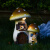 颐铭源 创意庭院装饰别墅户外太阳能灯花园林阳台卡通仿真蘑菇花盆摆件 太阳能灯款二
