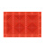 谋福（CNMF）541 酒店门口地垫进门塑料室外防滑入户门垫商用大门防尘地毯 红块红刷（单刷）  90cmx150cm 