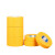 聚远 JUYUAN 耐高温和纸遮蔽胶带遮挡喷涂固定保护胶带 黄色20mmX50m 4卷起售1卷价