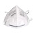3M 9001防尘口罩工业粉尘防护 耳戴式颗粒物防护口罩 环保装50只/包