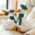 卡佰索毛绒玩具网红吐司鸭鸭子抓机公仔睡觉抱枕生日礼物摆件大白鹅定制 绿色 65厘米