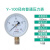定制适用定制定制定制Y系列普通压力表  水压气压油压表(红旗)议 0-16Mpa