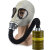 邦固 防防毒面具SF6橡胶灰色头戴式电力防毒全面罩 灰色 防毒面具+z-b-p2-2 