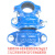 铸铁沟槽卡箍拷贝林消防给水钢卡钢塑管抱箍自来水用管箍DN25-300 25kg铸铁DN125 133