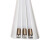 顺冠照明led灯管支架日光灯超亮节能荧光灯管1.2米20W30W48W棒管 灯管支架1.2单支平盖常规厚