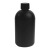 垒固 塑料小口圆瓶带内盖刻度HDPE塑料瓶试剂瓶样品瓶带内盖分装留样瓶 黑色150ml 塑料小口圆瓶 