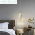 欧洲品质奢床头卧室高度可调节小两头吊灯可极简升降后现代客厅背 金色单头中性光