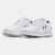 安德玛UA HOVR Show SL 轻质防水 男士高尔夫鞋运动鞋 白色/金属银 100 标准42.5/US9