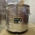 实验室不锈钢容器提桶冒烟干冰液氮生物壶冰淇淋杜瓦瓶生物盆转移 超大口径液氮提锅20L