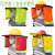 文枝安全帽防晒套 遮阳帽子工地施工防晒套夏季透气大檐罩折叠圈配件 可折叠拉链透气-红色
