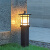 太阳能草坪灯户外别墅家用路灯防水花园室外led围墙柱 市电款草坪灯高70cm