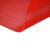金诗洛 KSL295 塑料防滑地垫pvc镂空地毯网格防水酒店泳池脚垫0.9*15M(3.5厚 红色)
