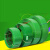 自动打包机用热熔打包带 PET塑钢带绿色手工钢塑带1608型包装带绳10kg/20kg气动MYFS 宽19mm厚1.0mm(800米)20kg
