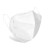 申友口罩kn95防护防尘口罩带呼吸阀一次性防护口罩批发 呼吸阀+非独立包装+白色+五层