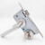 DORMA多玛防火锁 多玛不锈钢分体锁多玛ST6100不锈钢房门锁 PR111 35-50mm通用型带钥匙