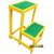 冀安牌绝缘凳电工凳玻璃钢人字梯单梯升降梯登高平台高低凳绝缘梯 2层(500*600*800mm)