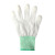 谋福 耐磨PU涂掌手套 涂层涂胶劳保防护手套 尼龙手套	（10双） 涂掌M号(绿色边)23cm 