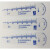 塑料塞尺单片高精度塑胶塞规厚薄规耐磨0.01-5MM 0.01-4MM25片 0.02-5 23片