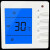 温控器中央空调温控开关风机盘管控制器三速开关开面板温控器憬芊 803无标志