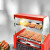 先明(5管双层+进口304滚轴带门+带置物架)烤肠机烤香肠机智能控温烤肠机小型台式热狗机剪板C605