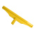 食安库 食品级清洁工具 可转角双刀橡胶地面水刮头 宽度700mm 黄色 68156