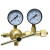 DCNB高压减压器YQD-370全铜氮气氧气氢气减压阀空调压力表6*25Mpa 氮气YQD-370(0-10mpa)