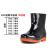 沸耐笙 FNS-22212 防水耐磨加厚劳保工作雨鞋水鞋 低筒黑色39 1双