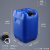 定制化工桶堆码桶25公斤升KG塑料桶20L废液桶方形酒精消毒液加厚 25L蓝色A款加厚级