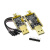 CH340G RS232升USB转TTL模块转串口中九升级小板 ch340 刷机线 CH340T 升级版 (送线/排针)