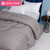 洁丽雅 被子被芯 加厚被子空调被抗菌纤维被 高级灰150*200cm6斤 学生宿舍单人四季被保暖丝绵被褥
