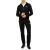 阿玛尼（Emporio Armani）EMPORIO ARMANI 男士舒适棉质休闲套装 黑色8NPV50-PJ05Z-1200 M
