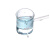 贝傅特 玻璃药勺 带把取样小杯耐热高硼硅玻璃取样勺子实验室器皿教学器材  25ml一个 
