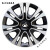 凯启达适配于长城精灵哈弗M1汽车轮毂盖轮毂罩钢圈盖车轮盖14寸改装件 14寸锋银黑(单只)