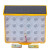 稳斯坦 W7522 单双面太阳能路锥爆闪灯 LED安全警示护栏施工路障灯 单面全黄支架款