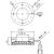 星舵机器视觉工业光源环形光板智能检测CCD背光源 FM-AR5075