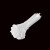 飞尔（FLYER）尼龙扎带 塑料绑带 捆扎带 束线扎线带 白色 非标【3×200mm】1000条/包