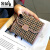 袋鼠（KANGAROO）真皮卡包钱包一体包女短款2024新款折叠皮夹小钱包小众设计高级感 粉色