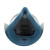 仁聚益KN95防毒半面罩套装 自吸式过滤呼吸器 9200主体1个(不含滤材)