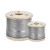 润宏工品 钢丝绳 304不锈钢包塑钢丝绳 包塑1.5mm1.2钢丝绳+0.3PVC*10米 一盘价 48小时