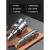 仁聚益不锈钢合金专用开孔器多功能金属超硬钻头打孔神器铁 深灰色 15mm（无弹簧）