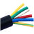 承琉橡胶电缆234芯0.30.50.7511.52.546平方橡套软电缆YC 3X0.5平方 1米