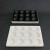 陶瓷点滴板6孔12孔 反应板 比色板 井穴板 耐酸碱理化瓷 实验室工业品 zx6孔黑