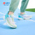 特步（XTEP）儿童童鞋擎云2.0旋钮扣抓地跑鞋 特步白/果冻绿/晴山蓝 37码